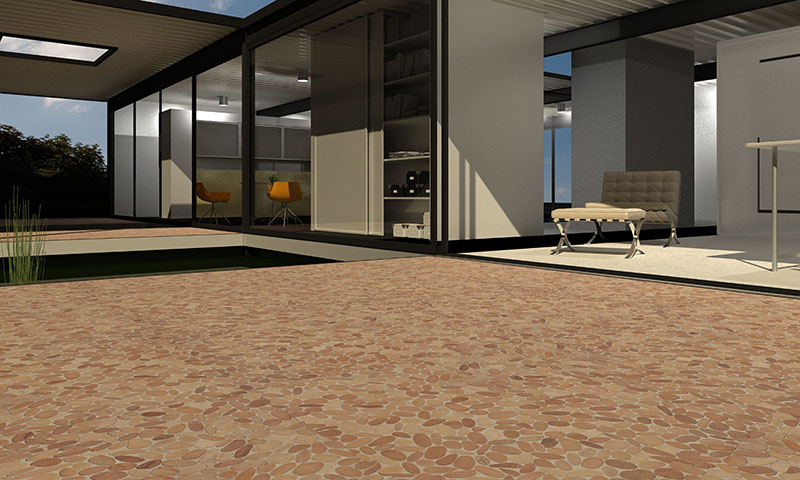 3d visualisatie inrichting binnenafwerking impressie
