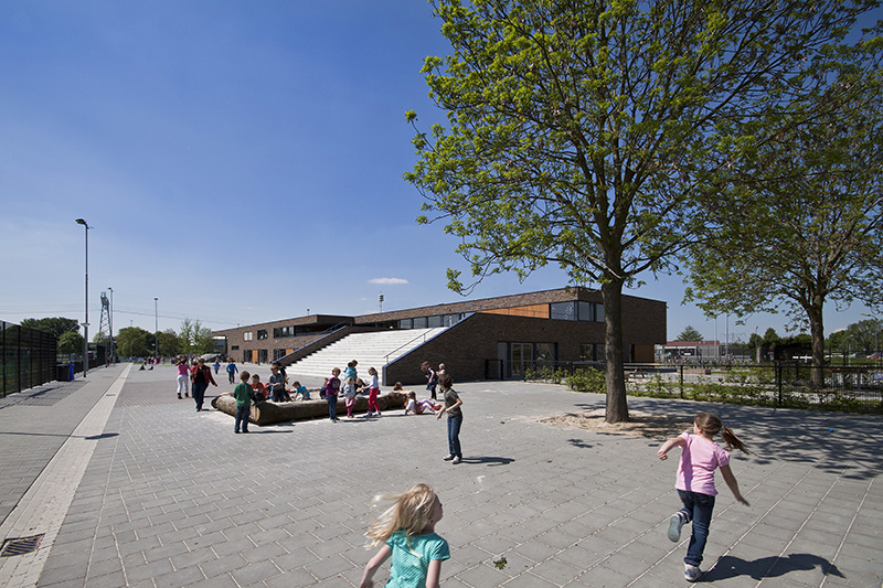 architectuur fotografie sport engelen exterieur den bosch