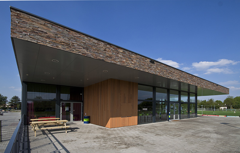 architectuur fotografie sport engelen kuin&kuin exterieur den bosch perspectief