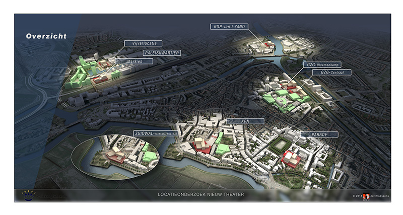 theaterlocatie s Hertogenbosch centrum